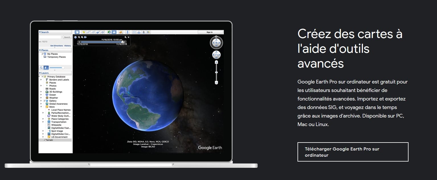 telechargement google earth 3d gratuit